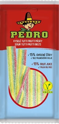 PEDRO KYSELÉ TUTTI FRUTTI PÁSKY (80 g)